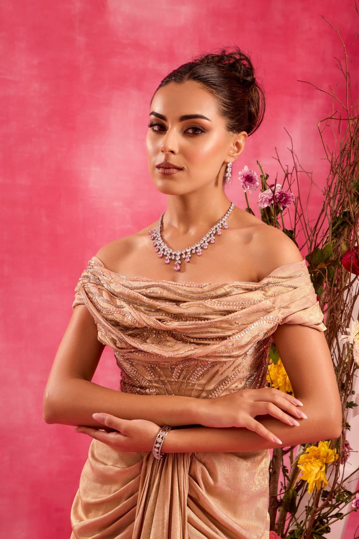 ROSE GOLD GOWN