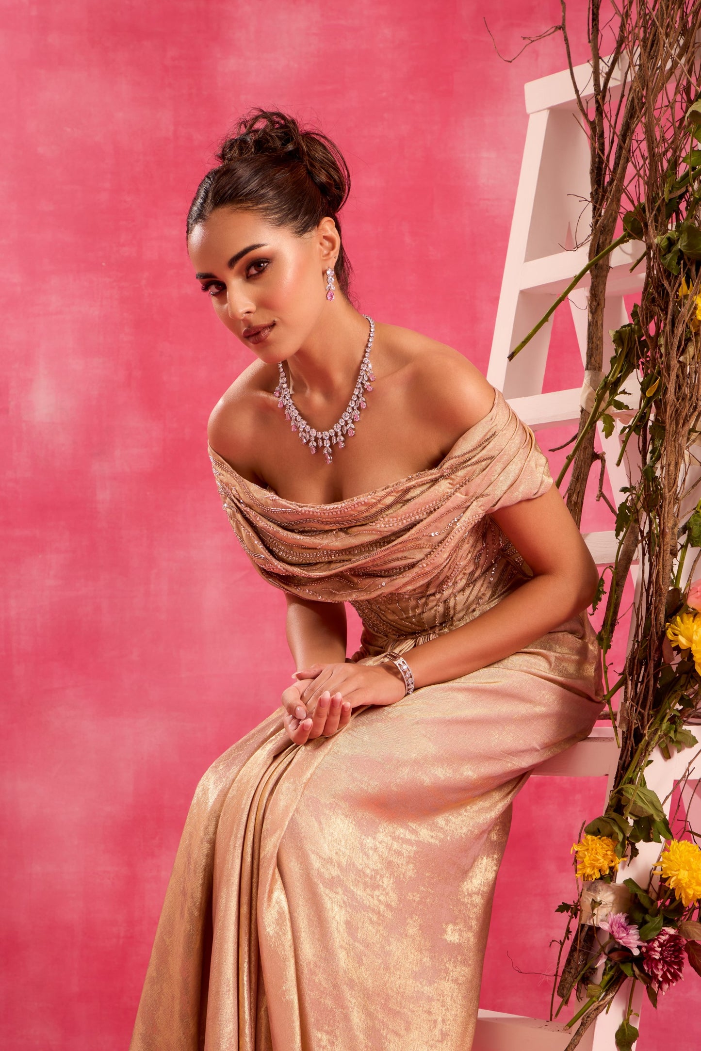ROSE GOLD GOWN