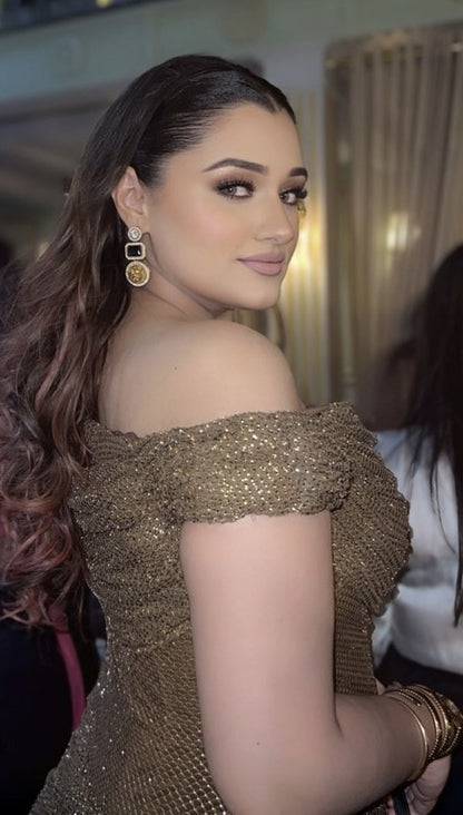 SPARKLE SHEATH DRESS
