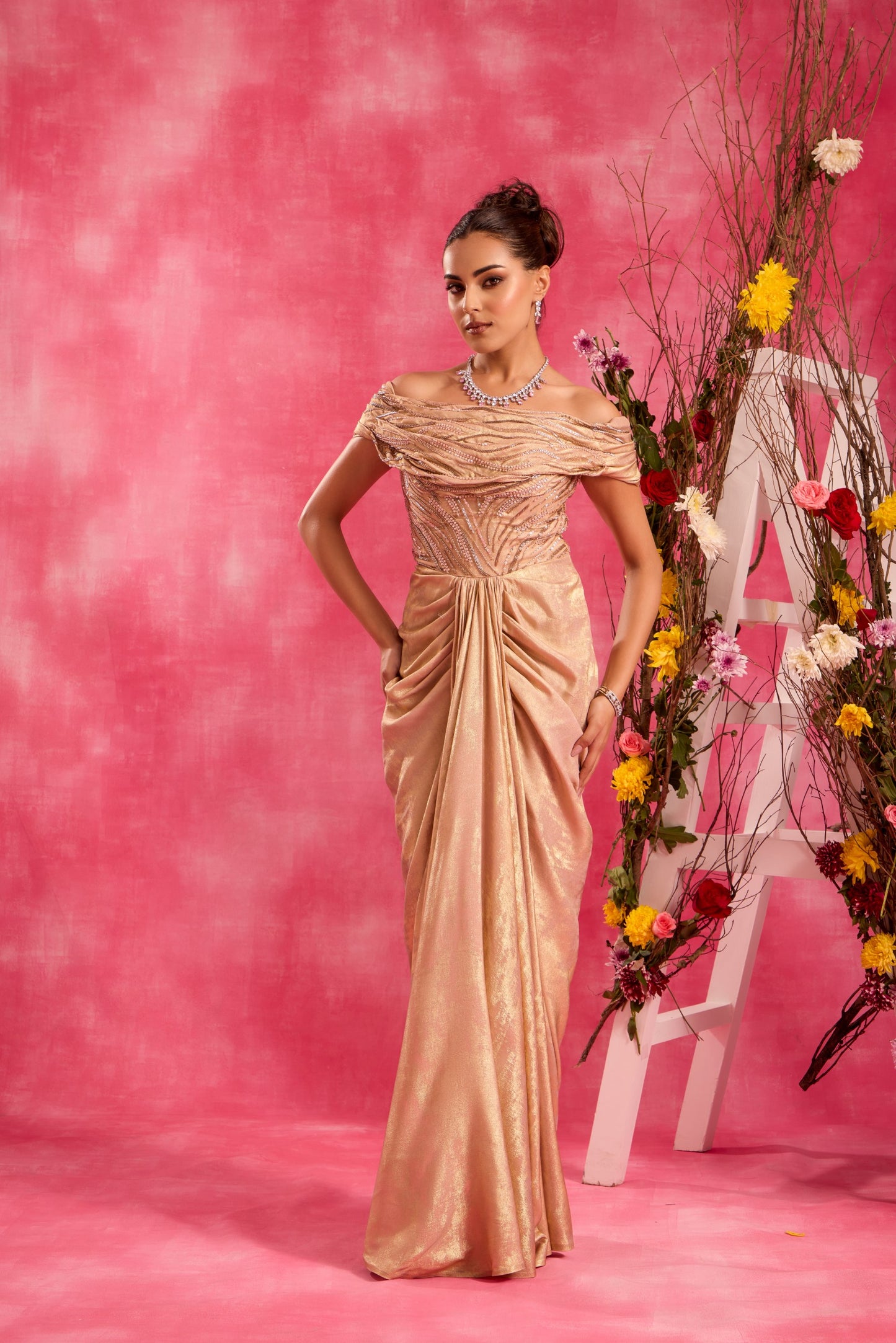 ROSE GOLD GOWN