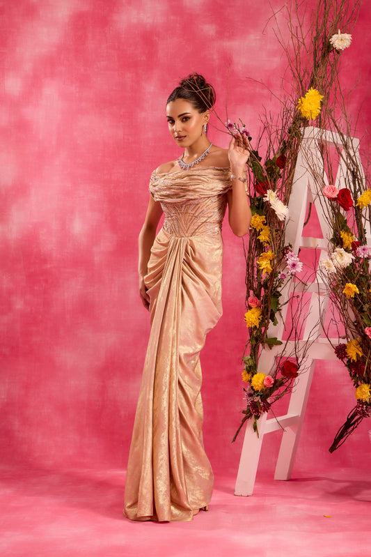 ROSE GOLD GOWN