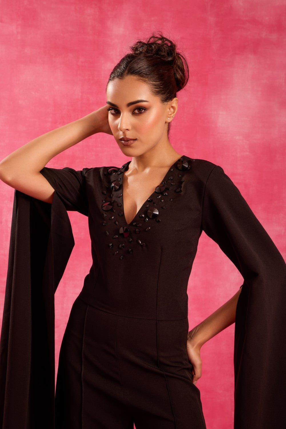 BLACK JUMPSUIT
