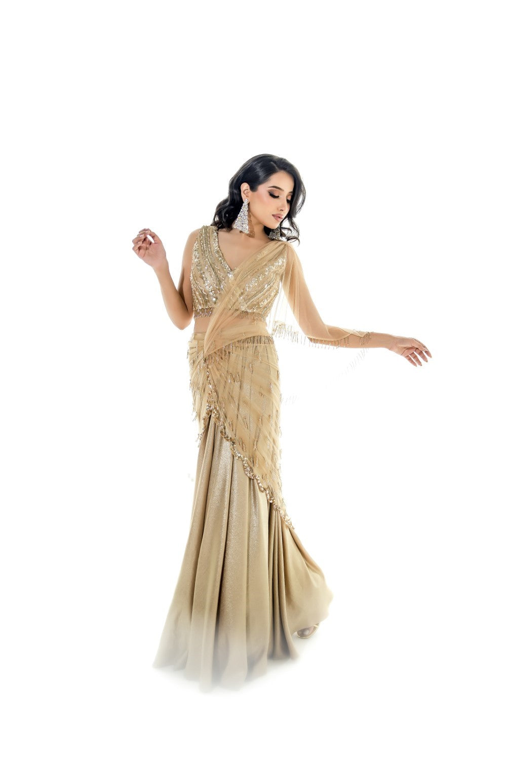 GOLD DUST LEHENGA