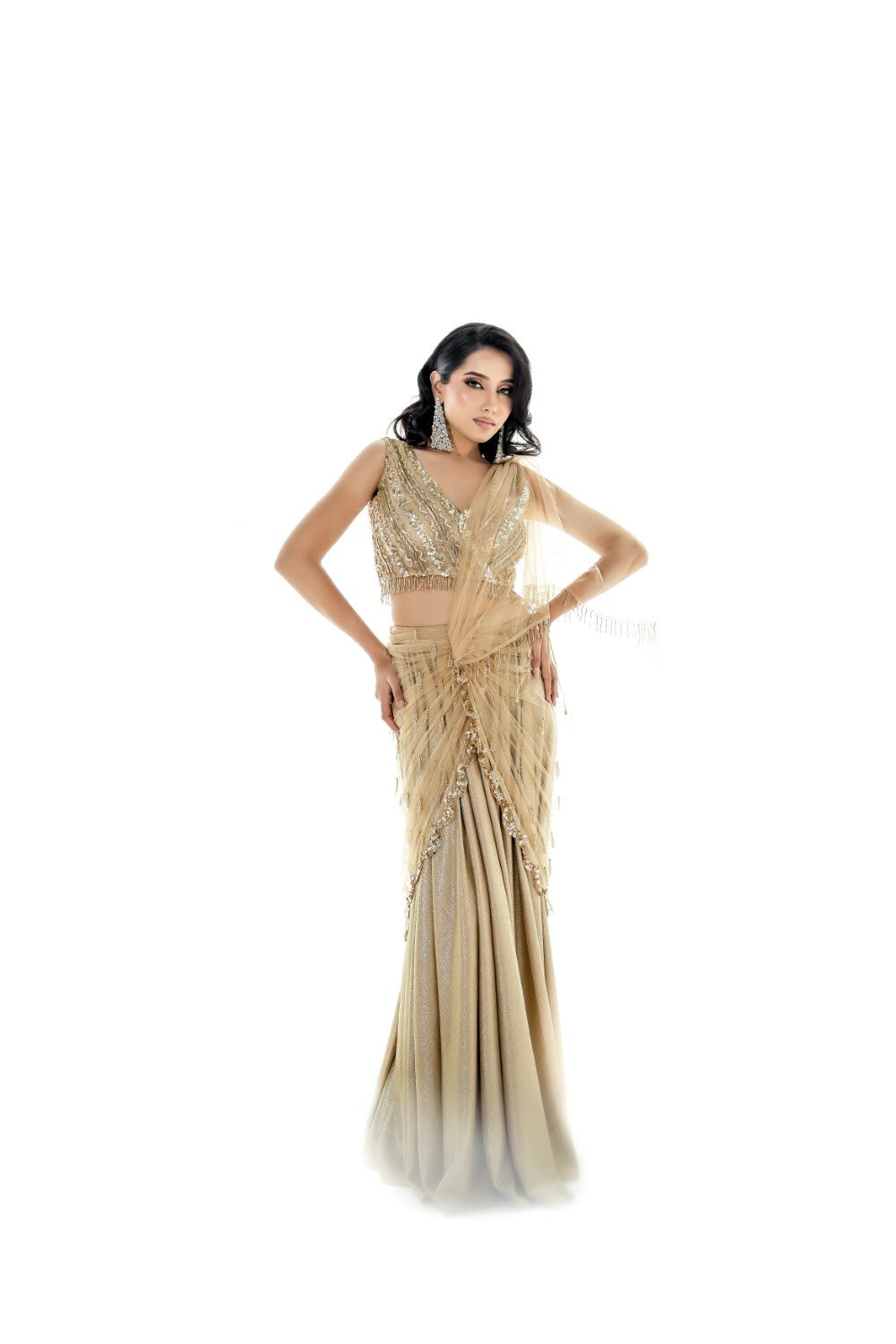 GOLD DUST LEHENGA