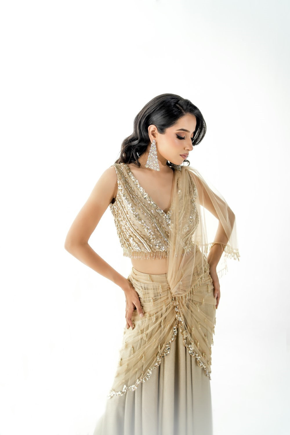 GOLD DUST LEHENGA