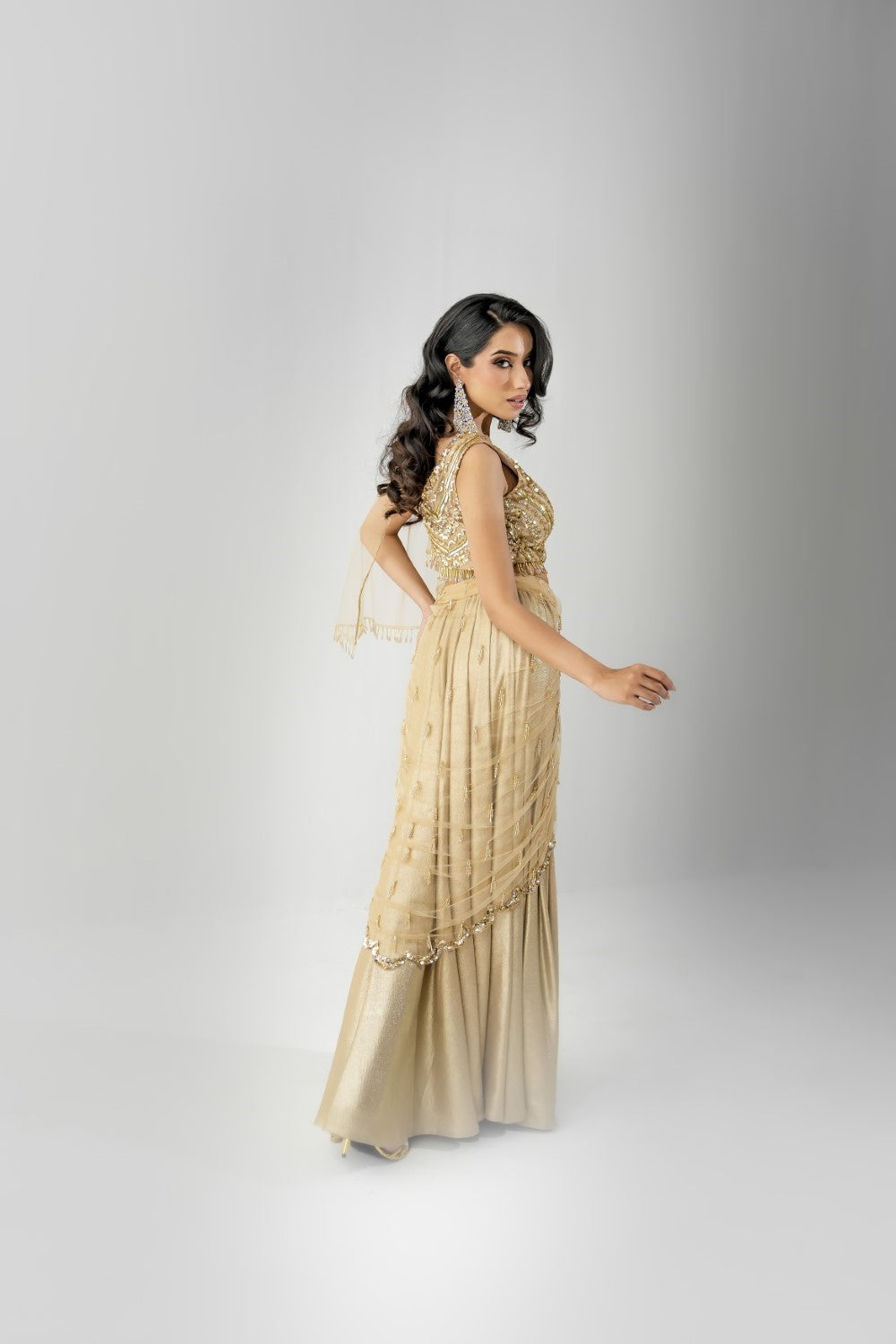 GOLD DUST LEHENGA