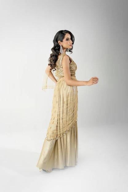 GOLD DUST LEHENGA