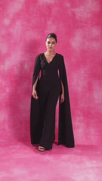 BLACK JUMPSUIT