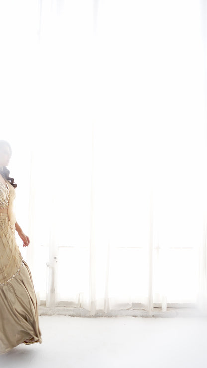 GOLD DUST LEHENGA