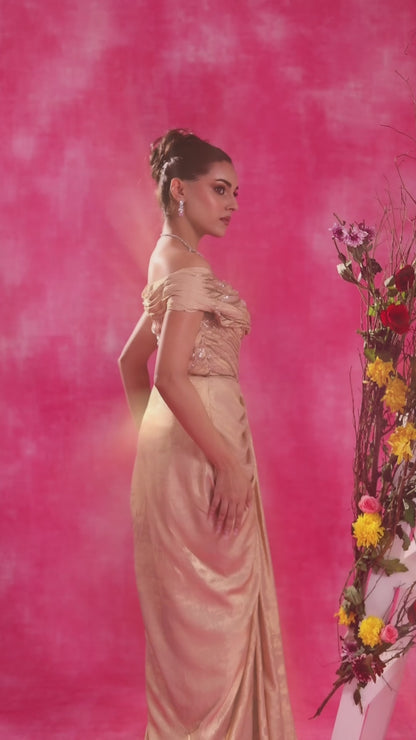 ROSE GOLD GOWN